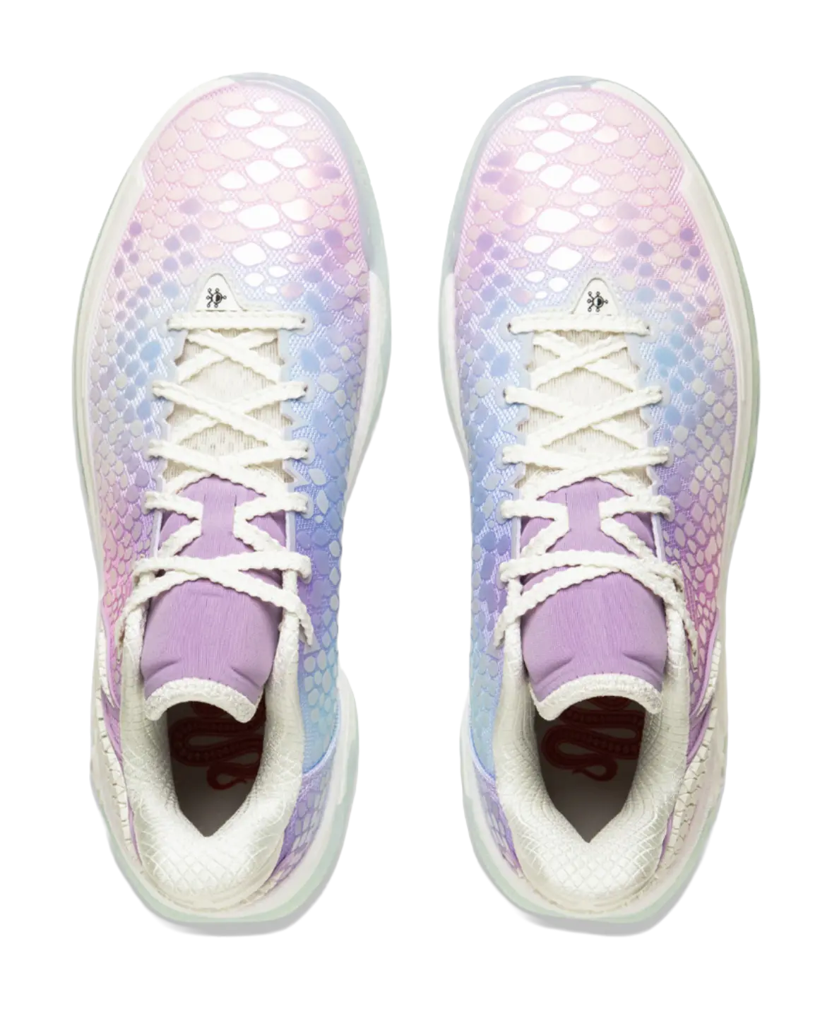 LiNing Jie Ao 2 Slip Resistant And Abrasion Resistant Grip Low Top Basketball Shoes Mens White Purple  vjsneaker.com