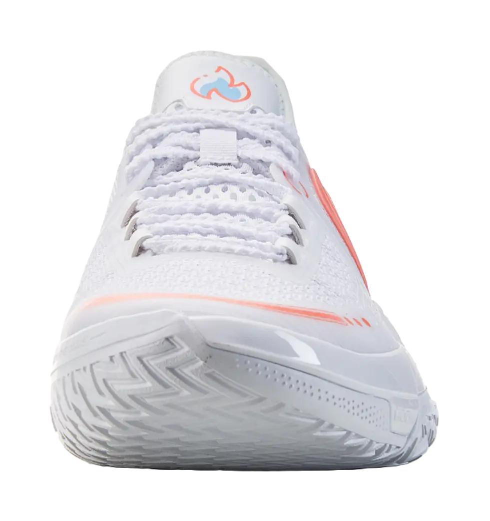 LiNing Jie Ao White Flame Cushioned Slip Resistant Abrasion Resistant Low Top Basketball Shoes Mens Standard White  vjsneaker.com