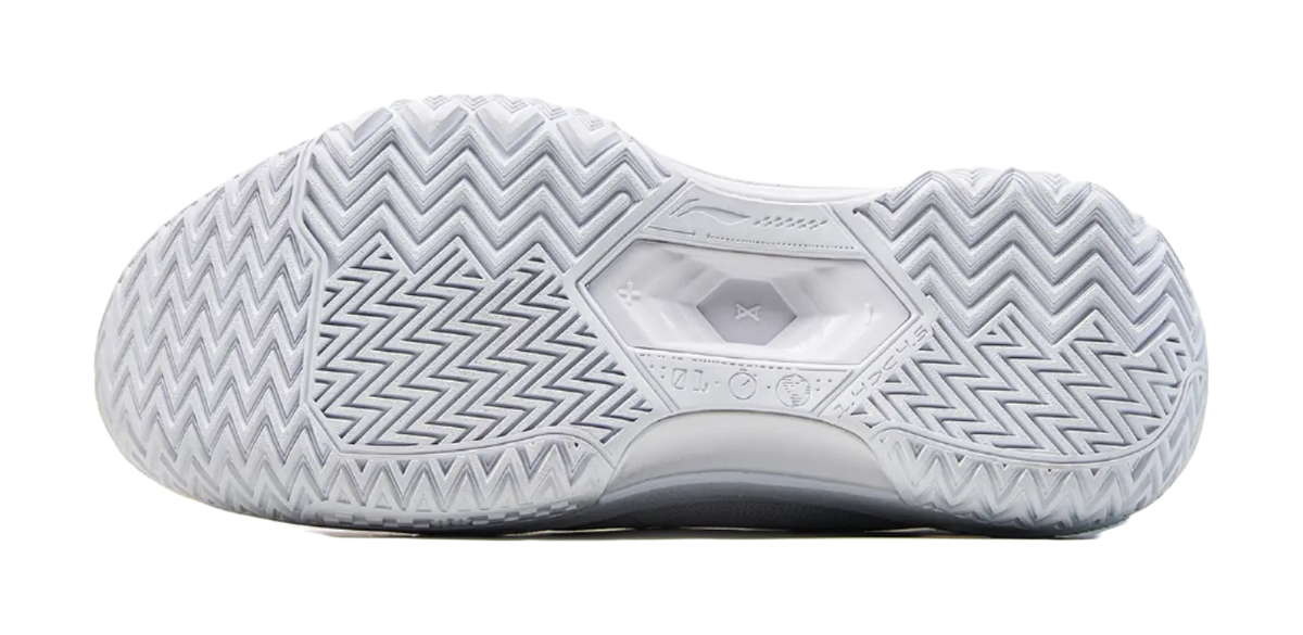 LiNing Jie Ao White Flame Cushioned Slip Resistant Abrasion Resistant Low Top Basketball Shoes Mens Standard White  vjsneaker.com