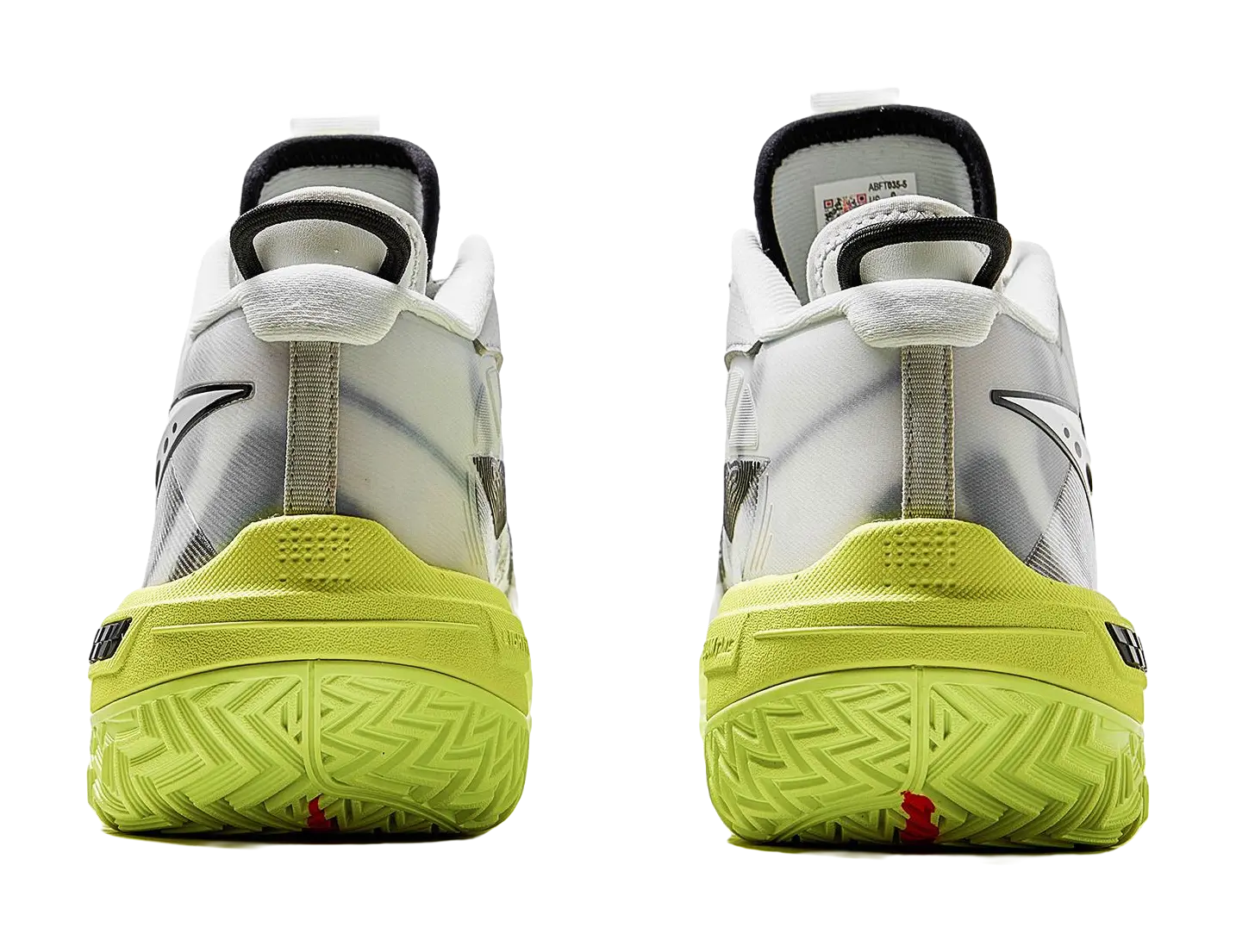 LiNing Jie Ao, Silent Shock Absorbers Slip Resistant Abrasion Resistant Mid top Basketball Shoes Mens Light Lime 