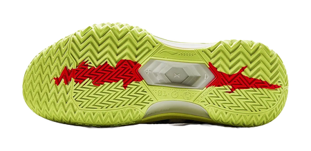 LiNing Jie Ao, Silent Shock Absorbers Slip Resistant Abrasion Resistant Mid top Basketball Shoes Mens Light Lime 