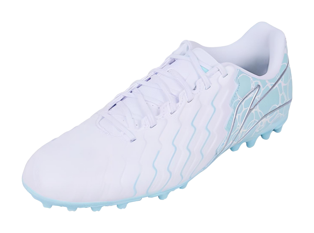 LiNing Jin MG Multi Ground Shock Absorbers Slip Resistant Abrasion Resistant Soccer Shoes Men's Blue 