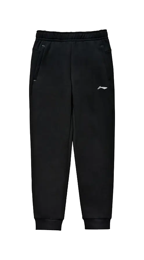 LiNing Knitted Sports Pants Mens Black  vjsneaker.com
