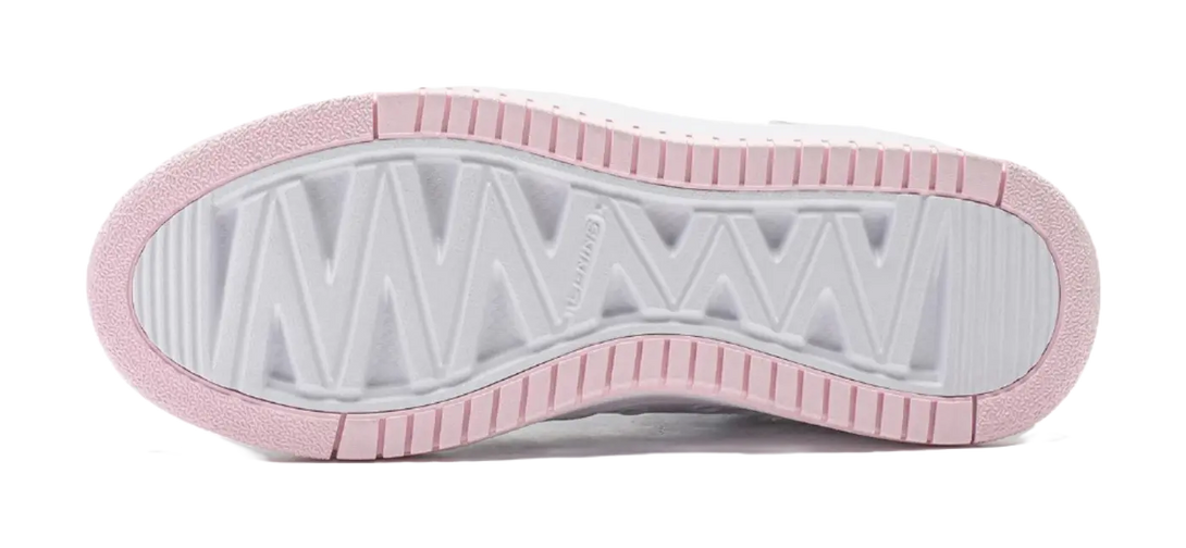 LiNing LiNing X Disney Slip-Resistant Cushioning Low-Top Skateboard Shoes Women's Blue Pink Mismatched 