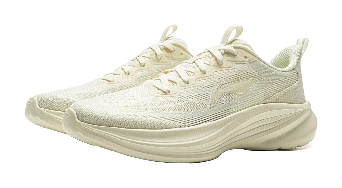 LiNing Light Breeze Low Top Casual Running Shoes Women's White 