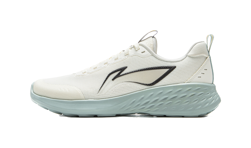 LiNing Light Cloud Cushioned Anti-Slip And Wear-Resistant Lightweight Low-Top Running Shoes Men's Ivory 