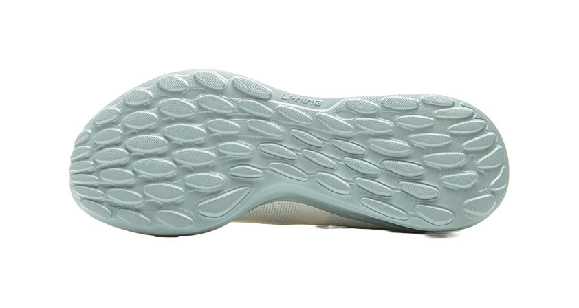 LiNing Light Cloud Cushioned Anti-Slip And Wear-Resistant Lightweight Low-Top Running Shoes Men's Ivory 