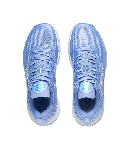 LiNing Liren 3 V2 Blue Sky Shock Absorbers Slip Resistant Abrasion Resistant Low top Basketball Shoes Unisex Snow Blue 