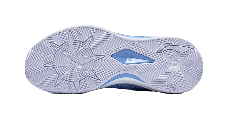 LiNing Liren 3 V2 Blue Sky Shock Absorbers Slip Resistant Abrasion Resistant Low top Basketball Shoes Unisex Snow Blue 