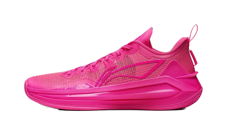 LiNing Liren 3 V2 PINK Durable Breathable Low-Top Basketball Shoes Unisex Fluorescent Luminous Pink  vjsneaker.com