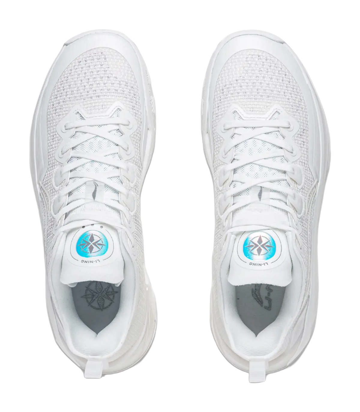 LiNing Liren 3 V2 White Pearl Cushioned Slip Resistant Abrasion Resistant Low Top Basketball Shoes Unisex Mist White 