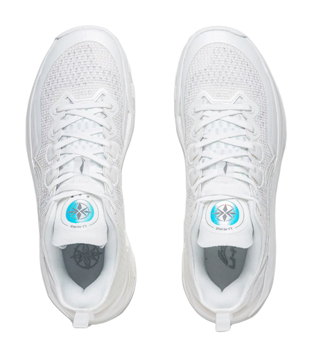 LiNing Liren 3 V2 White Pearl Cushioned Slip Resistant Abrasion Resistant Low Top Basketball Shoes Unisex Mist White 