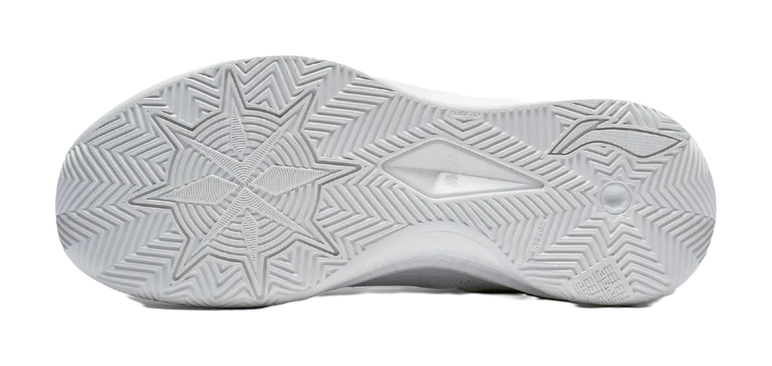 LiNing Liren 3 V2 White Pearl Cushioned Slip Resistant Abrasion Resistant Low Top Basketball Shoes Unisex Mist White 