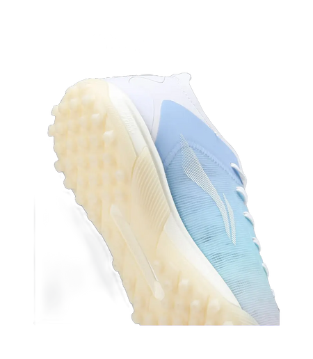 LiNing Low top Soccer Shoes White Purple Kids  vjsneaker.com