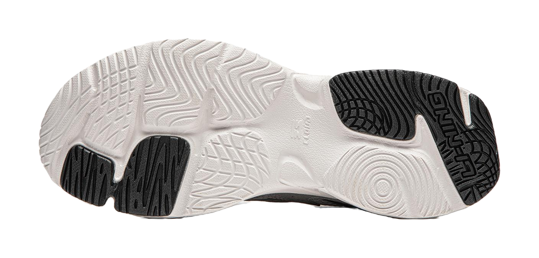 LiNing Meteor Cushioning, Slip Resistant, Abrasion Resistant Support Low top Casual Shoes Men's Silver Gray 