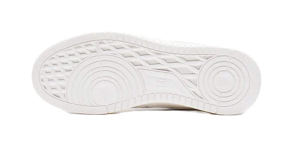 LiNing Mountain Plain Slip Resistant Abrasion Resistant High top Skateboard Shoes Men's Mist White 