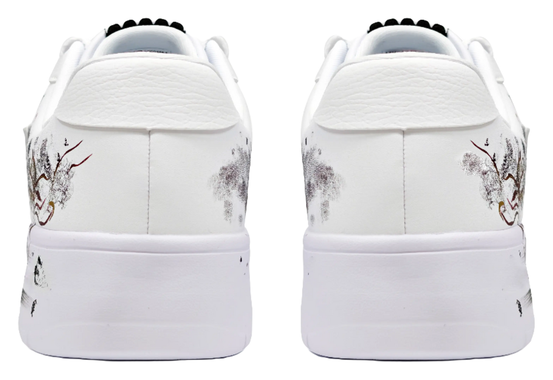 LiNing Pontoon Boats Lightweight Breathable Height Increasing Low top Skateboard Shoes Unisex White 