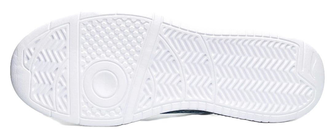 LiNing Pontoon Boats Wear resistant And Lightweight Low top Skateboard Shoes Unisex White Blue 