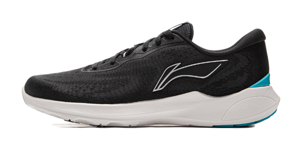 LiNing Qingyi Shock Absorbers Slip Resistant, Abrasion Resistant, Lightweight Low Top Running Shoes Men's Black 