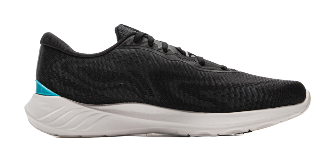 LiNing Qingyi Shock Absorbers Slip Resistant, Abrasion Resistant, Lightweight Low Top Running Shoes Men's Black 