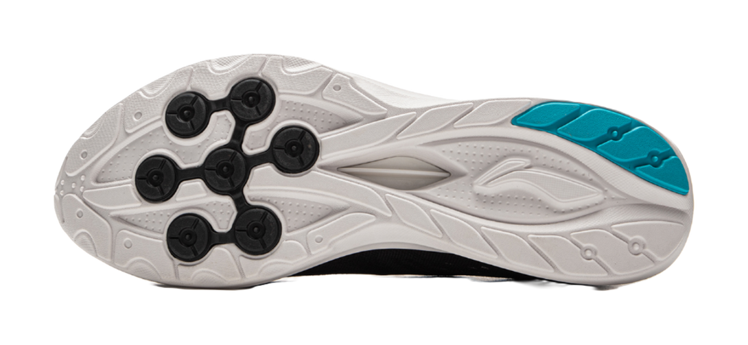 LiNing Qingyi Shock Absorbers Slip Resistant, Abrasion Resistant, Lightweight Low Top Running Shoes Men's Black 