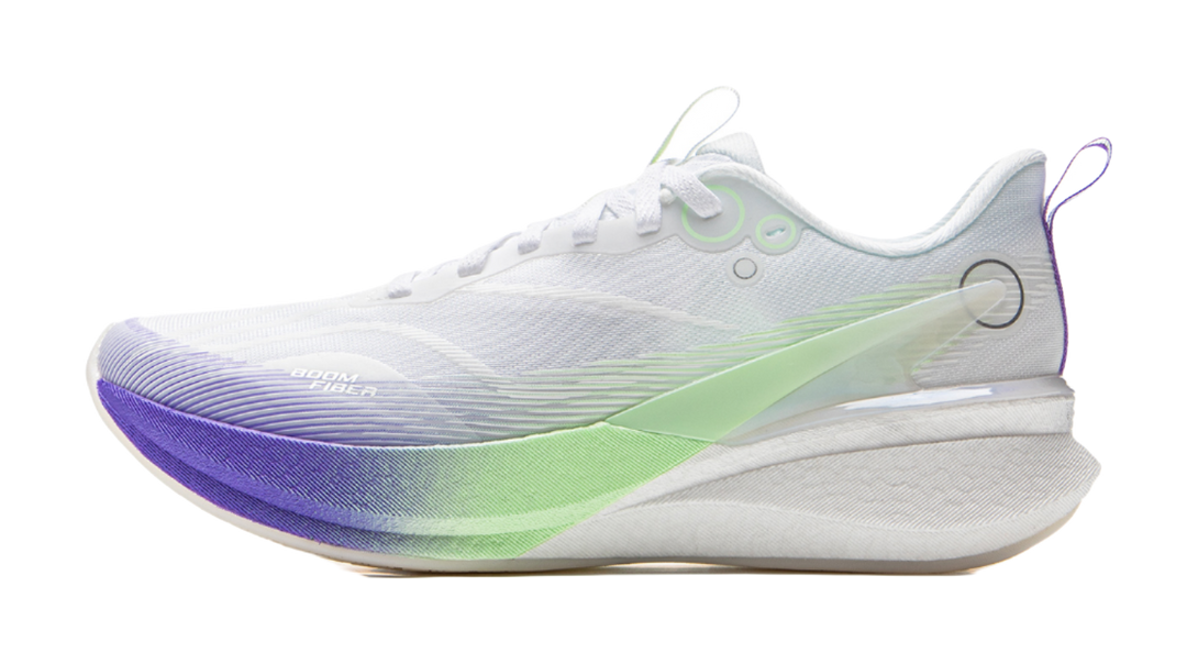 LiNing Rebound Lightweight Slip Resistant Low Top Training Running Shoes Women's Standard White 