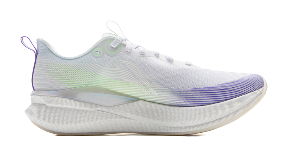 LiNing Rebound Lightweight Slip Resistant Low Top Training Running Shoes Women's Standard White 