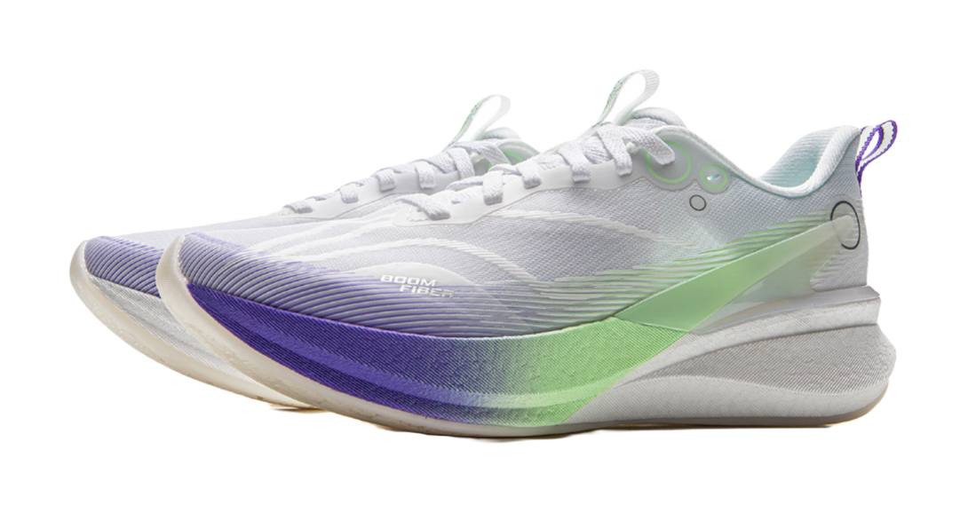 LiNing Rebound Lightweight Slip Resistant Low Top Training Running Shoes Women's Standard White 