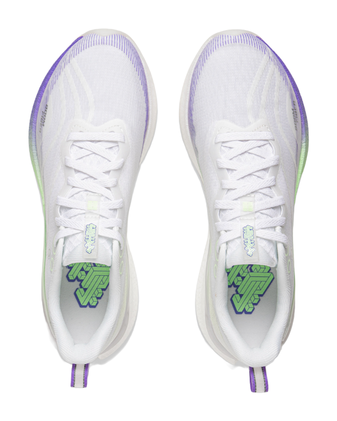 LiNing Rebound Lightweight Slip Resistant Low Top Training Running Shoes Women's Standard White 