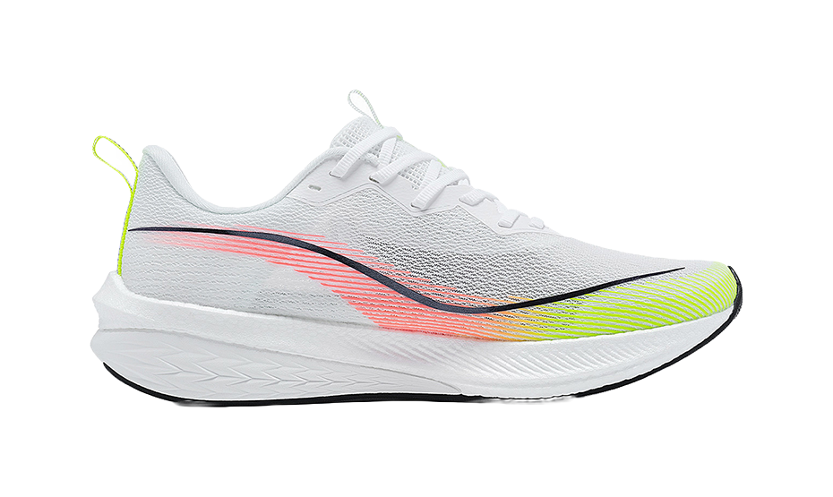 LiNing Red Hare 6 Pro Shock Absorbers Slip Resistant Abrasion Resistant Low top Marathon Running Shoes Men's White 