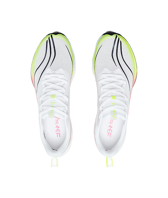 LiNing Red Hare 6 Pro Shock Absorbers Slip Resistant Abrasion Resistant Low top Marathon Running Shoes Men's White 