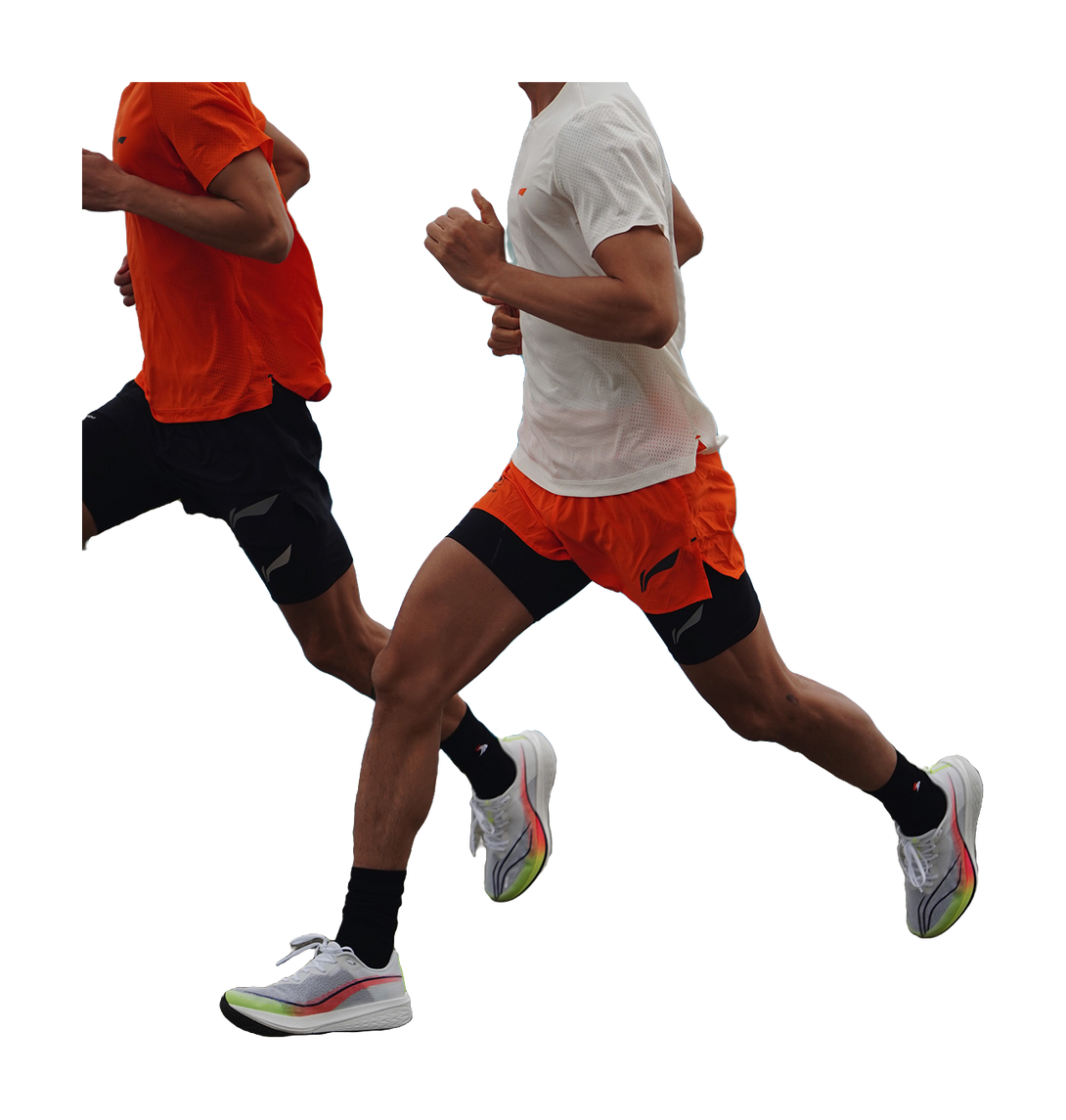 LiNing Red Hare 6 Pro Shock Absorbers Slip Resistant Abrasion Resistant Low top Marathon Running Shoes Men's White 