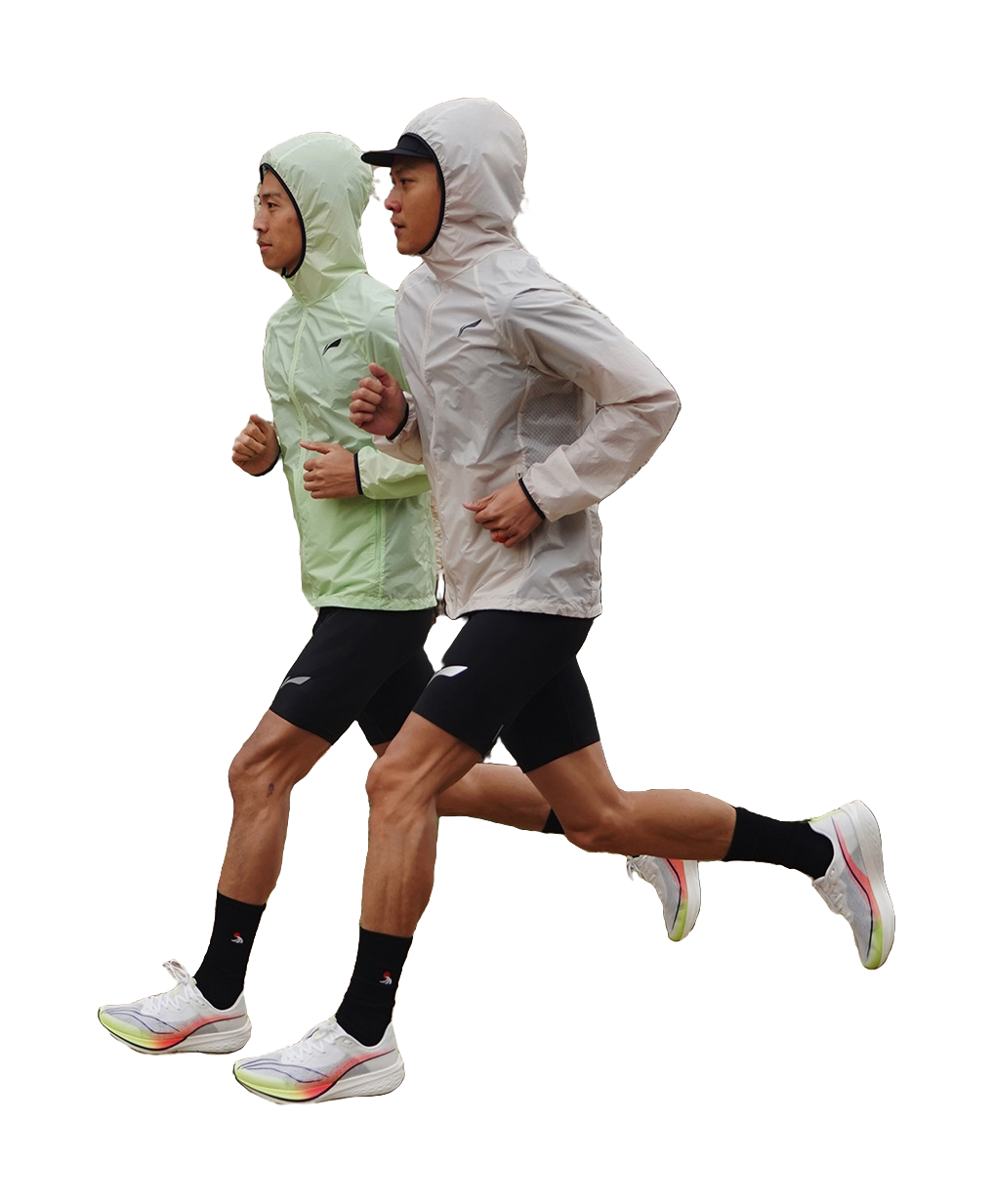 LiNing Red Hare 6 Pro Shock Absorbers Slip Resistant Abrasion Resistant Low top Marathon Running Shoes Men's White 