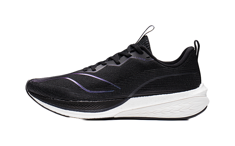 LiNing Red Hare 6 Pro Shock Absorbers Slip Resistant Abrasion Resistant Low top Sprint Running Shoes Men's Black 