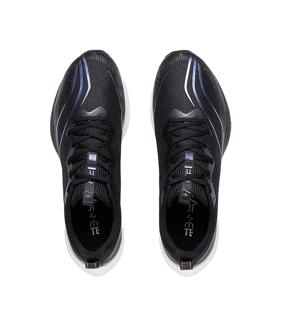 LiNing Red Hare 6 Pro Shock Absorbers Slip Resistant Abrasion Resistant Low top Sprint Running Shoes Men's Black 