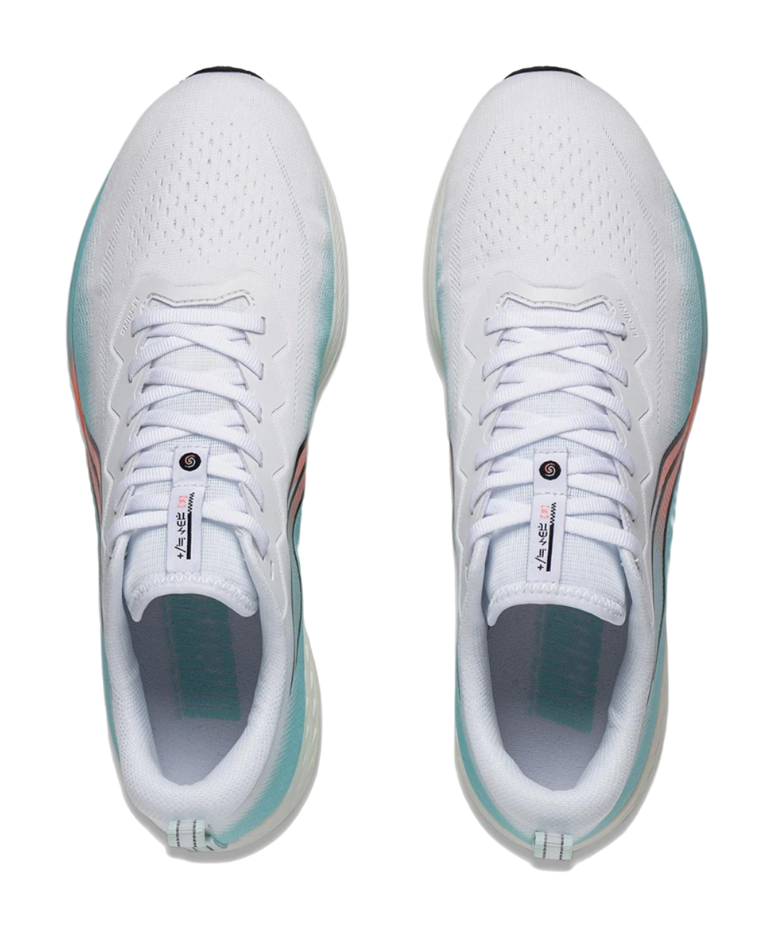 LiNing Red Hare 6 Slip Resistant Abrasion Resistant Low top Running Shoes Men's White Blue 