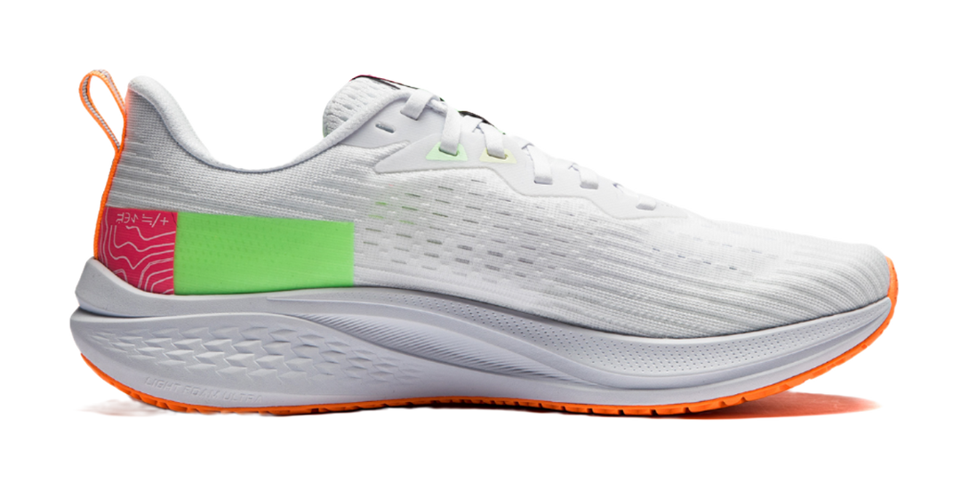 LiNing Red Hare 7 Cushioning Support Lightweight Rebound Low top Training Running Shoes Men's White Green 