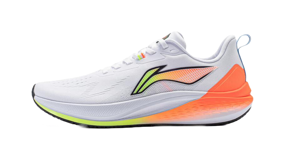 LiNing Red Hare 7 Cushioning, Slip Resistant, Lightweight Low top Marathon Running Shoes Men's White 