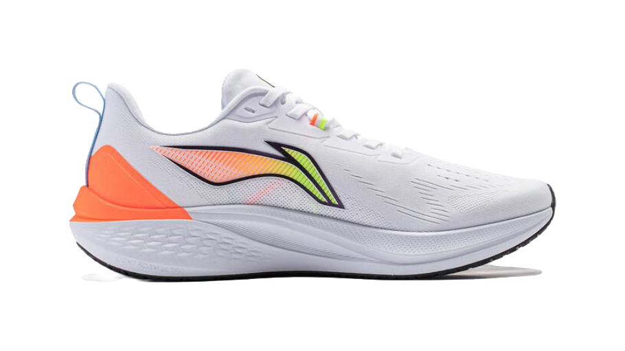 LiNing Red Hare 7 Cushioning, Slip Resistant, Lightweight Low top Marathon Running Shoes Men's White 