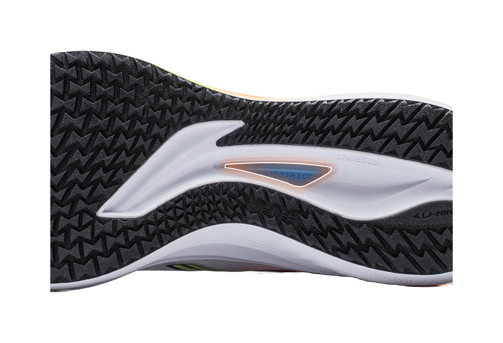 LiNing Red Hare 7 Cushioning, Slip Resistant, Lightweight Low top Marathon Running Shoes Men's White 