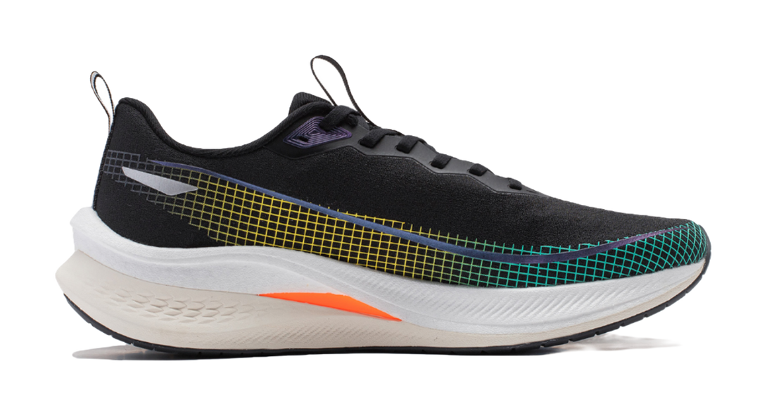 LiNing Red Hare 7 Pro Shock Absorbers Slip Resistant Low top Running Shoes Men's Black 