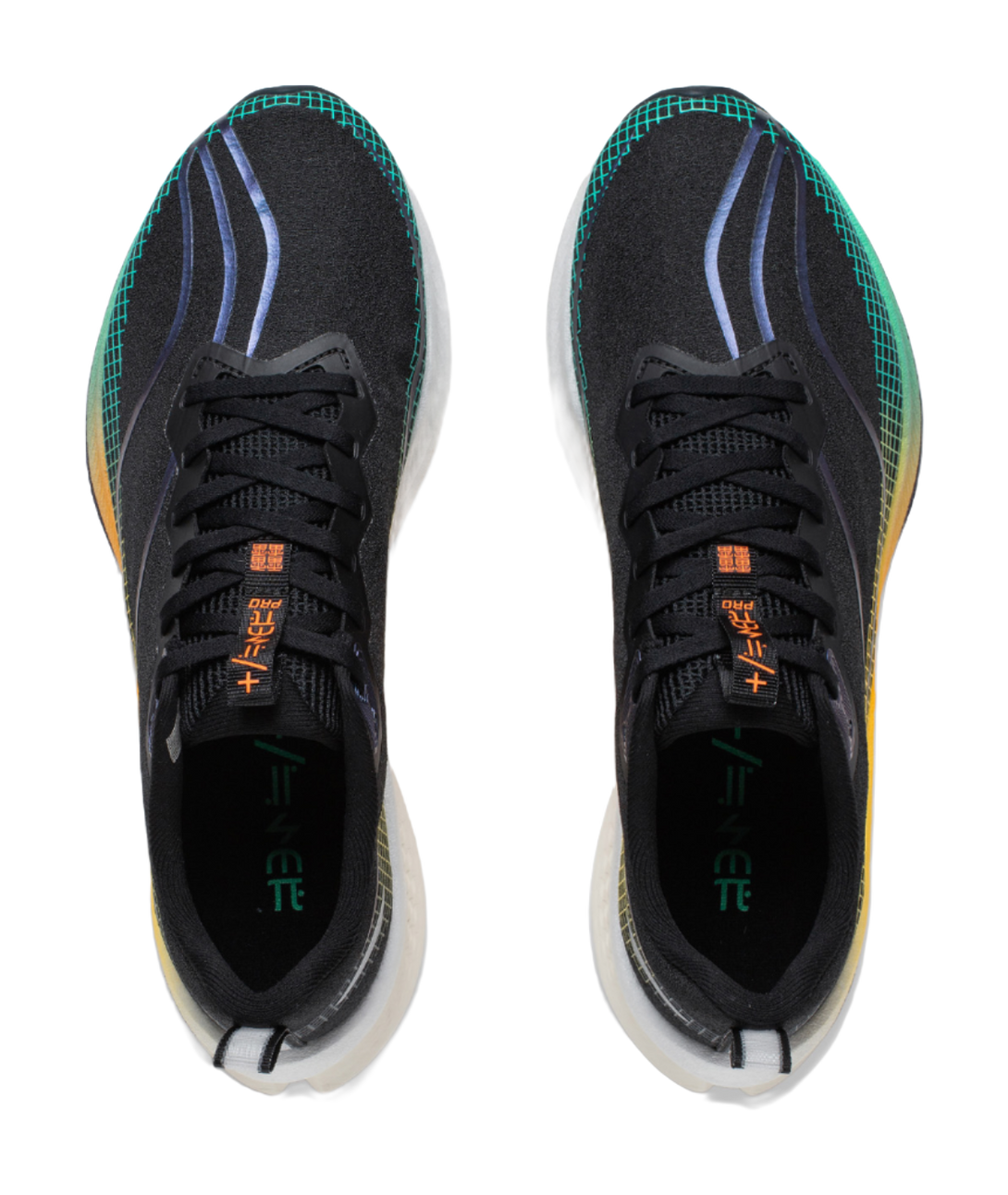 LiNing Red Hare 7 Pro Shock Absorbers Slip Resistant Low top Running Shoes Men's Black 