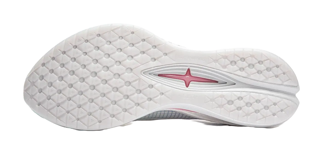 LiNing Red Hare 7 Pro - Sprint Running Shoes Mens White Purple 