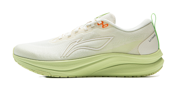 LiNing Red Hare 8 Abrasion Resistant Breathable Low Top Racing Running Shoes Men's Ecru 