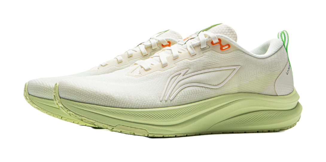 LiNing Red Hare 8 Abrasion Resistant Breathable Low Top Racing Running Shoes Men's Ecru 