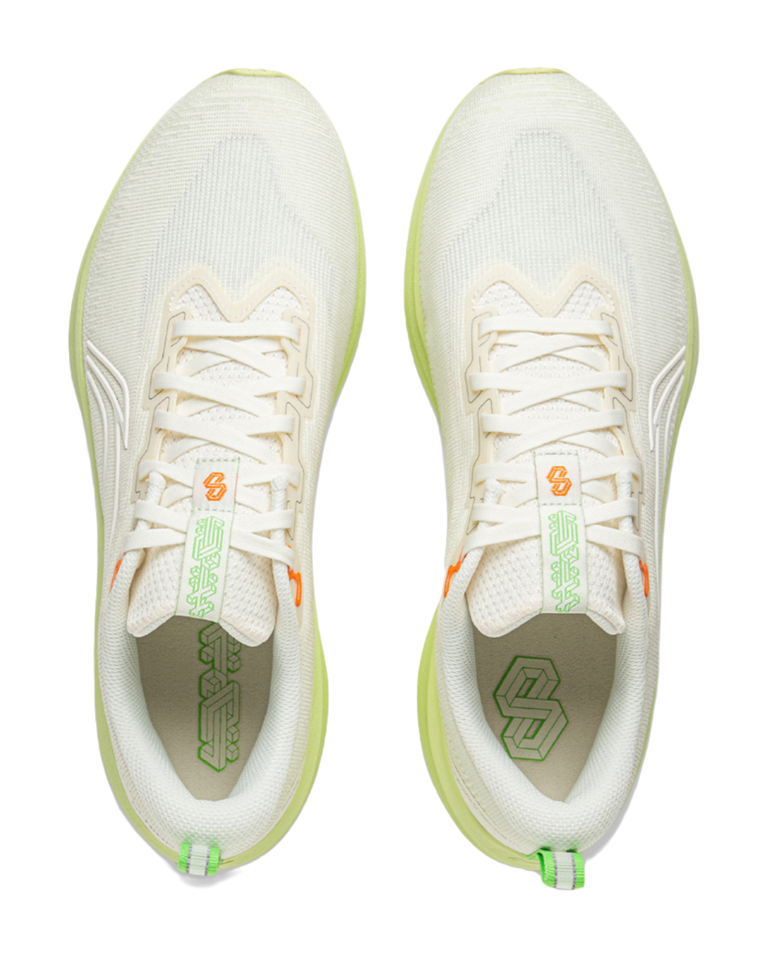 LiNing Red Hare 8 Abrasion Resistant Breathable Low Top Racing Running Shoes Men's Ecru 