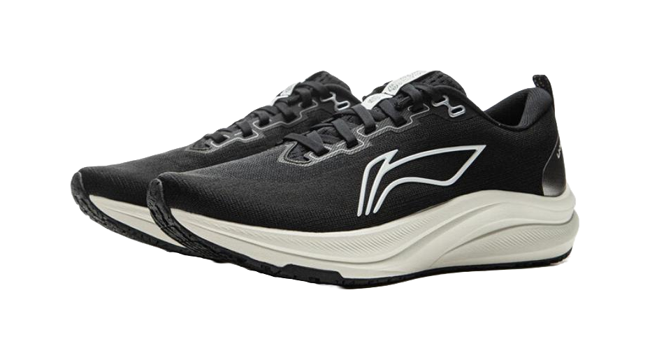 LiNing Red Hare 8 Anti-Slip Wear-Resistant Breathable Lightweight Rebound Low-Top Casual Running Shoes Women's Black 