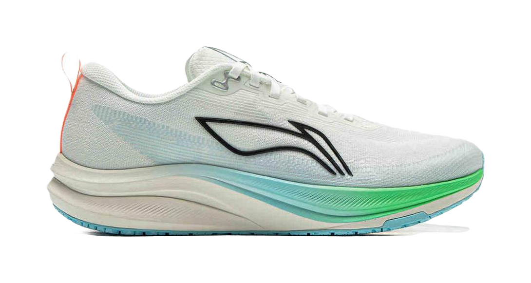 LiNing Red Hare 8 Anti Slip Wear Resistant Low Top Racing Running Shoes Men's Ivory 