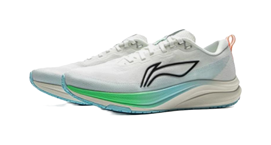 LiNing Red Hare 8 Anti Slip Wear Resistant Low Top Racing Running Shoes Men's Ivory 