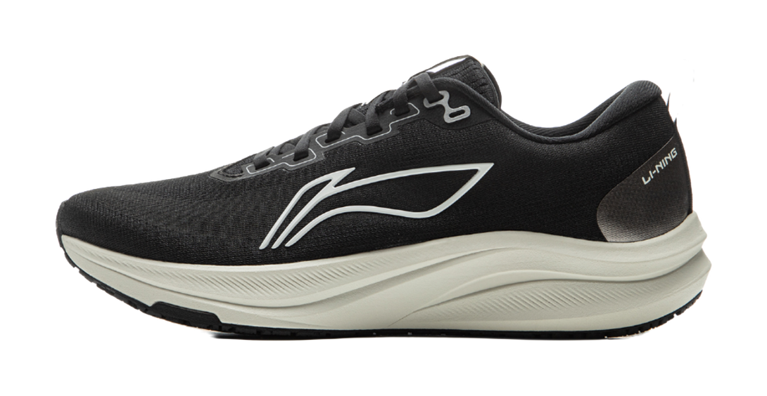 LiNing Red Hare 8 Cushioning Anti-Slip Wear-Resistant Breathable Lightweight Rebound Low-Top Running Shoes Men's Black 